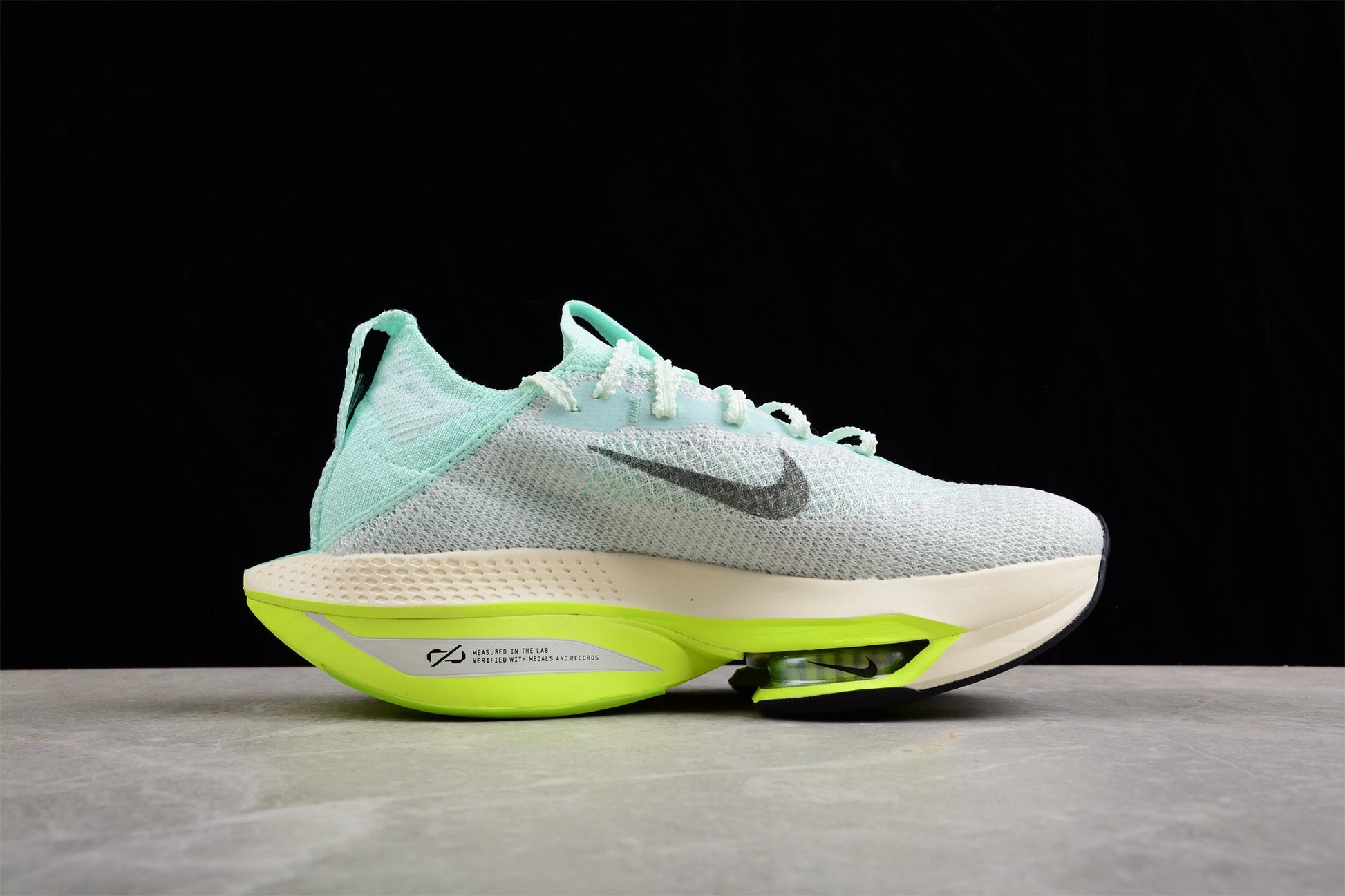 Zoom Alphafly Ne - T% 2 Mint And Yellow - Green Unisex Streetwear Limited Edition
