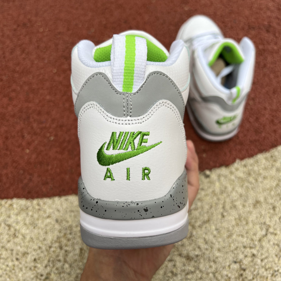 JORDAN 13 'white - Grey - Green' Unisex Streetwear Limited Edition