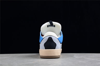 Lanvin Blue And Lace Sneakers - Red Unisex Streetwear Limited Edition - ### Lanvin Blue and Red Lace Sneakers Experience the perfect blend of contemporary design and