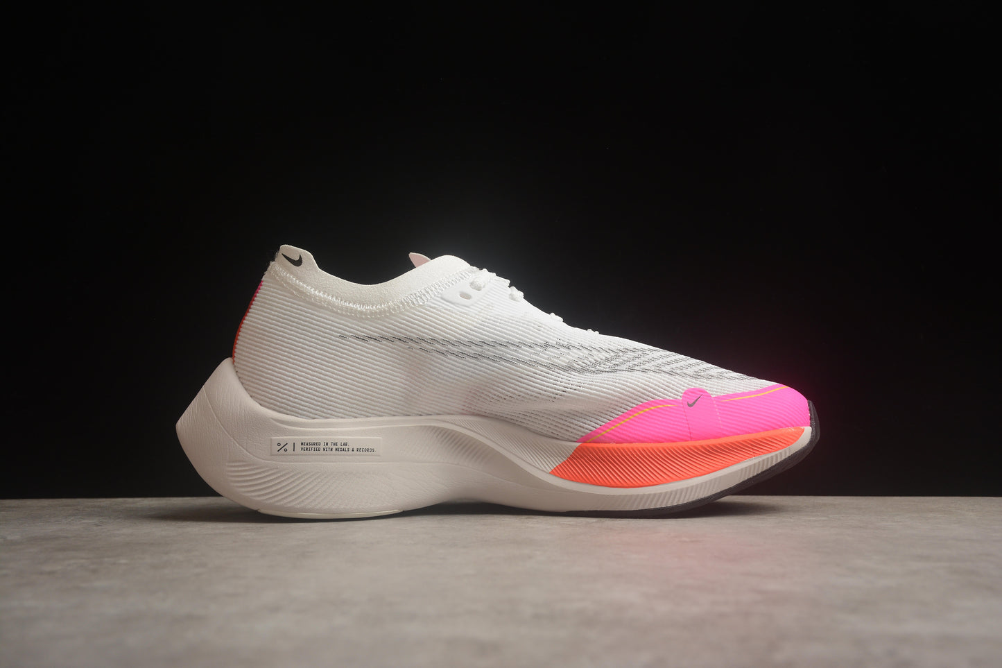 Zoom - Vaporfly Ne - T% 2 And Pink - White Unisex Streetwear Limited Edition
