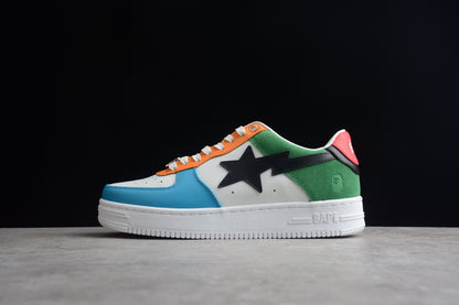 BAPE Sta Multi-color Edition Sneakers - Black Unisex Streetwear Limited Edition - ### BAPE STA Multi-Color Edition Sneakers Elevate your sneaker collection with the BAPE STA Multi-Color
