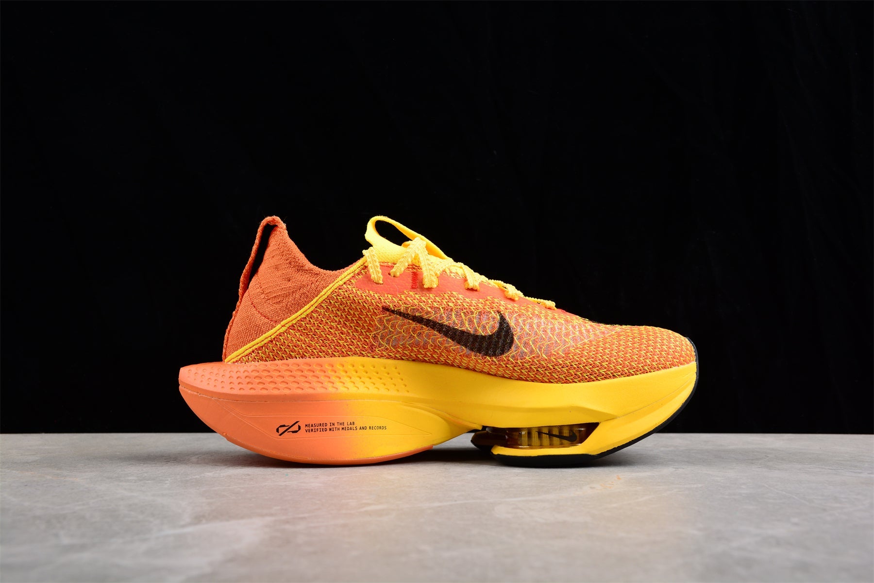 Zoom Alphafly Ne - T% 2 And Orange - Yellow Unisex Streetwear Limited Edition - The Nike Air Zoom Alphafly NEXT% 2 in vibrant yellow and orange is a high-performance