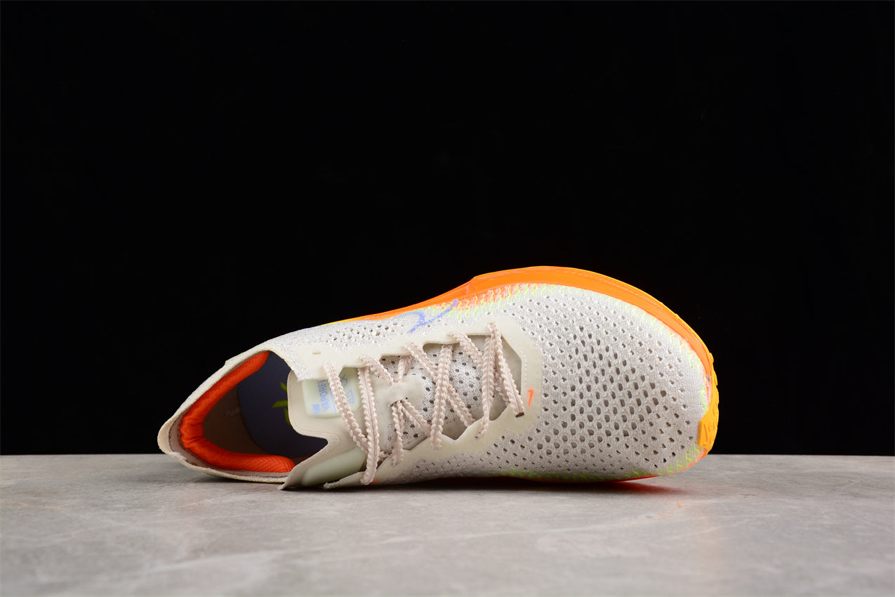 Zoom - Vaporfly Ne - T% 2 White,orange And Blue Shoes Unisex Streetwear Limited Edition - Introducing the Nike ZoomX Vaporfly Next% 2, a revolution in running performance footwear. This model