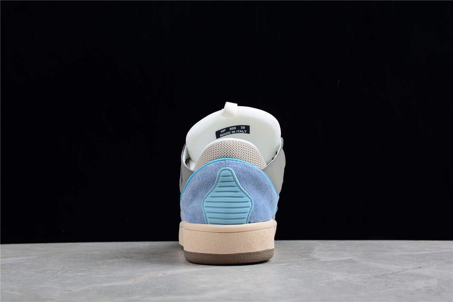 Lanvin Grey And Sneakers - Blue Unisex Streetwear Limited Edition - ### Lanvin Grey and Blue Sneakers Elevate your casual footwear collection with the Lanvin Grey