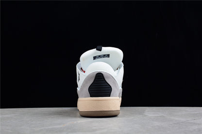 Lanvin And Grey Sneakers - White Unisex Streetwear Limited Edition - ### Lanvin White and Grey Sneakers Step into style with the Lanvin White and Grey