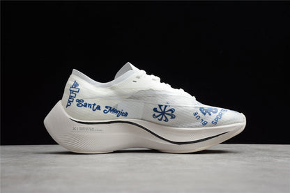 Zoom - Vaporfly Ne - T% 2 And Blue - White Unisex Streetwear Limited Edition