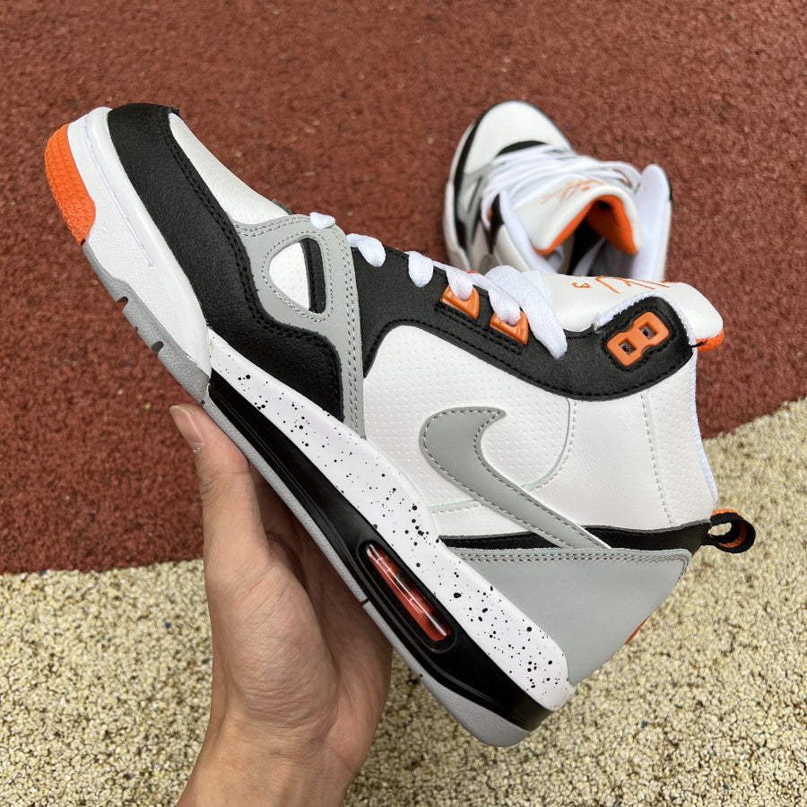 JORDAN 13 'white - Grey - Orange' Unisex Streetwear Limited Edition
