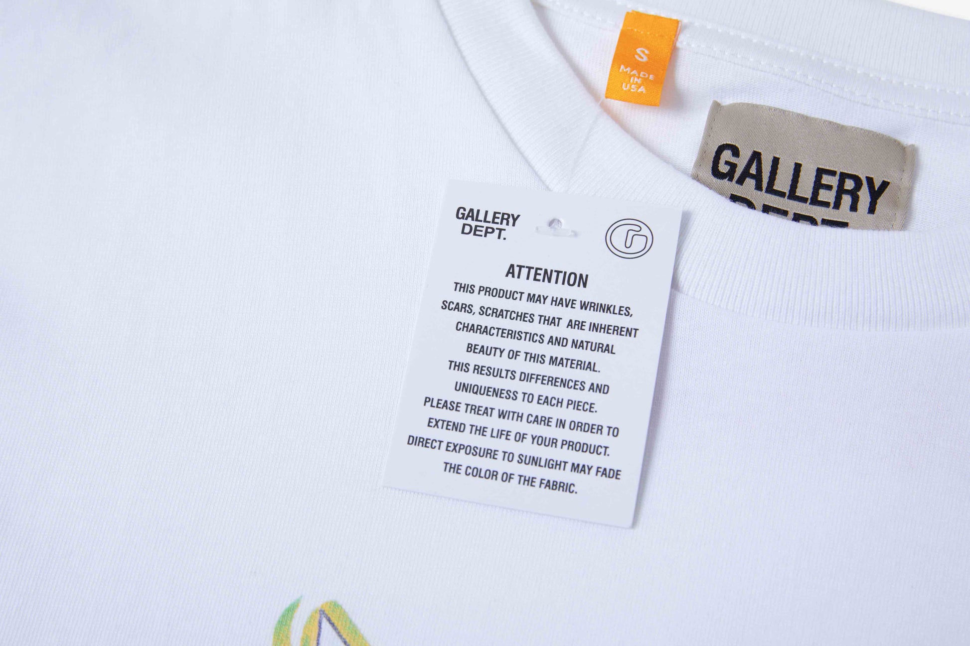 GALLERY Dept Atk Graffiti Tee T-Shirt - White Unisex Streetwear Limited Edition - Introducing the Gallery Dept. Graffiti Graphic T-Shirt, a dynamic piece that captures the essence of