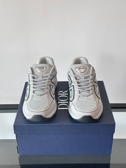 DIOR B30 Sneakers - Grey Unisex Streetwear Limited Edition - The DIOR B30 GREY - REPLICA is the perfect blend of luxury, performance, and contemporary