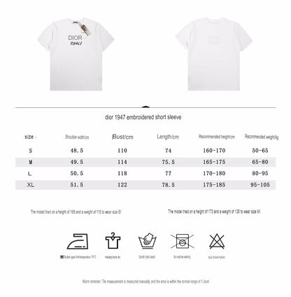 Camiseta Dior 1947 - Blanca