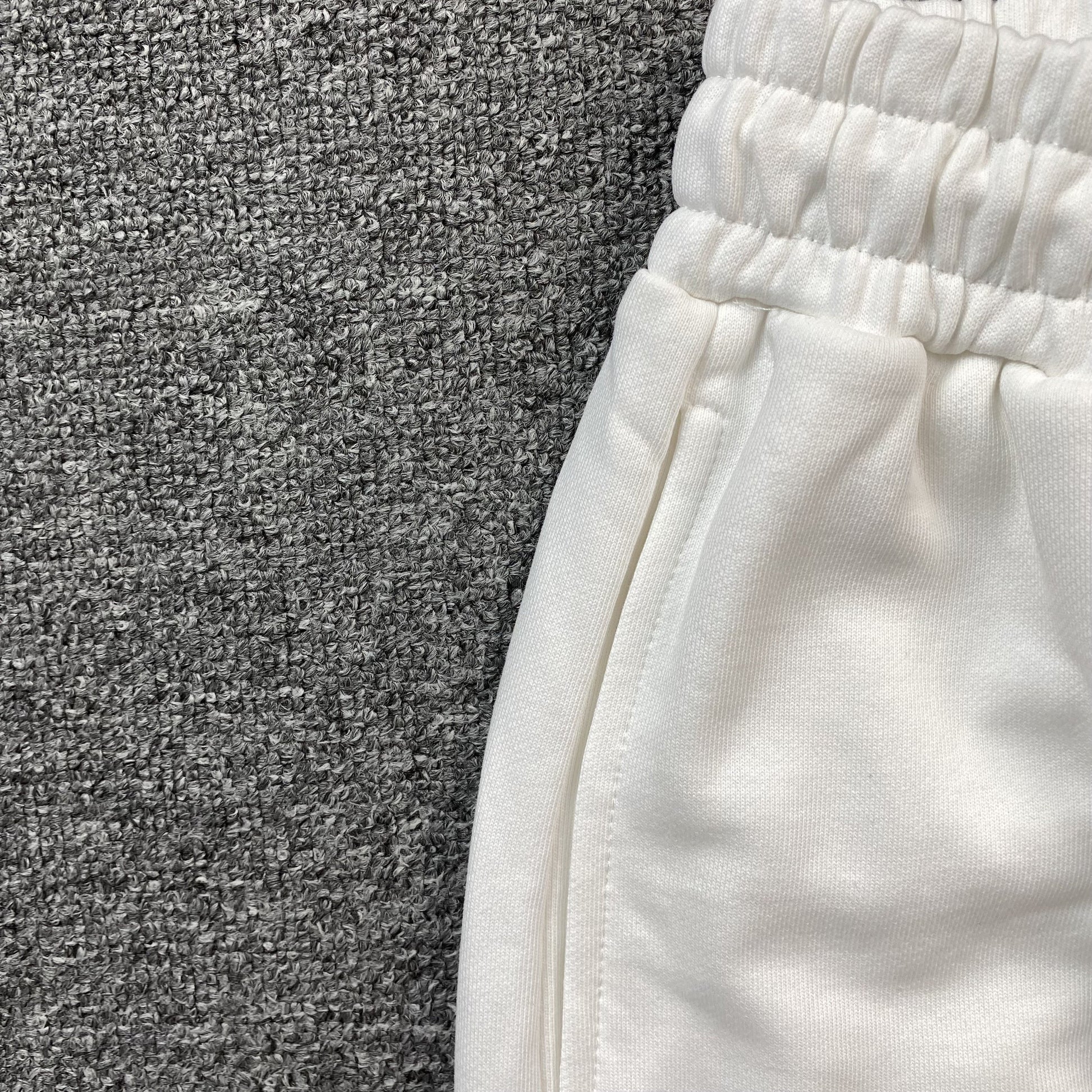 DENIM Tears Cotton Wreath Sweatpants - White Unisex Streetwear Limited Edition
