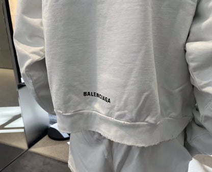 Sudadera blanca Balenciaga Be Yourself
