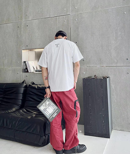 Camiseta gráfica con gafas de sol Gucci