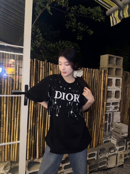 Camiseta Dior Starry Sky en negro