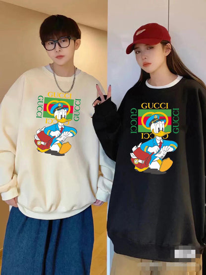Sweatshirt Gucci Donald Duck - Crème