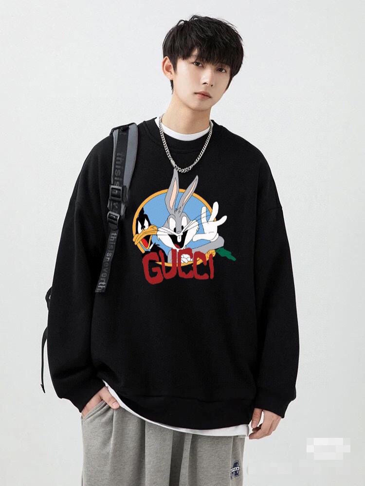 Sudadera Gucci con Bugs Bunny - Negra