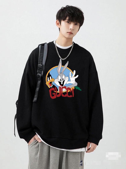 Sudadera Gucci con Bugs Bunny - Negra