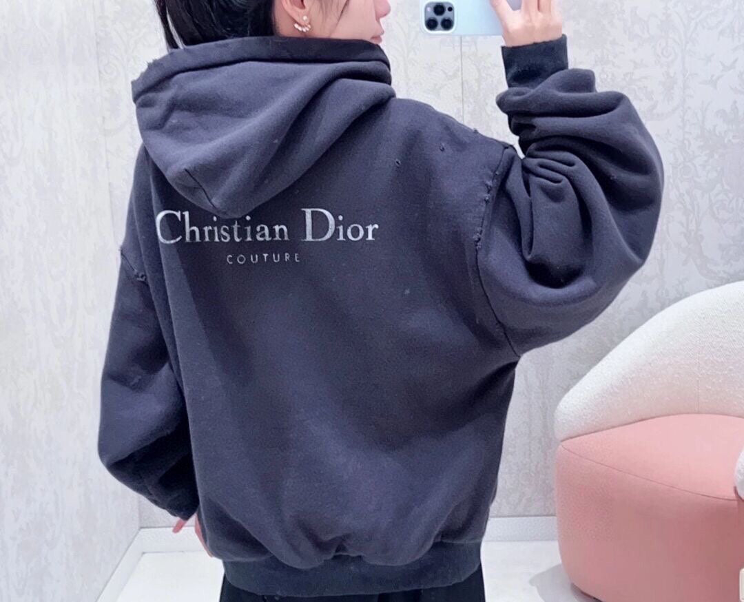 Sudadera negra Dior