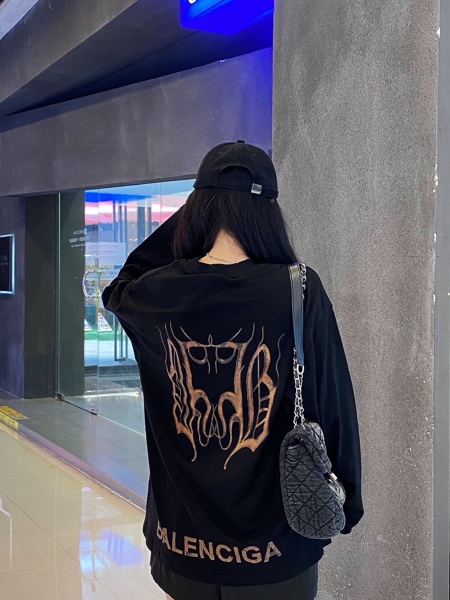 Camiseta de manga larga Balenciaga