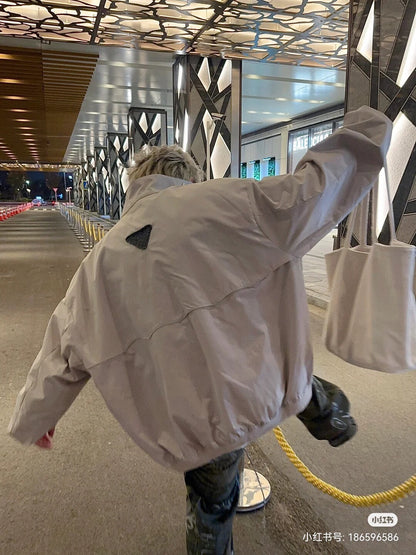 Chaqueta bomber beige de Dior