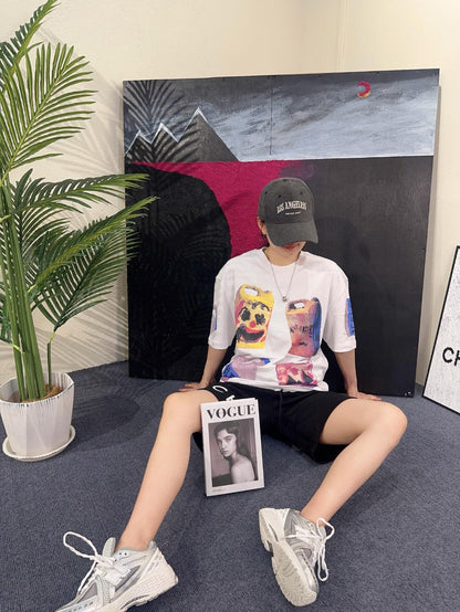 Prada Graphic T-Shirt (White) - logo - replica sneakers