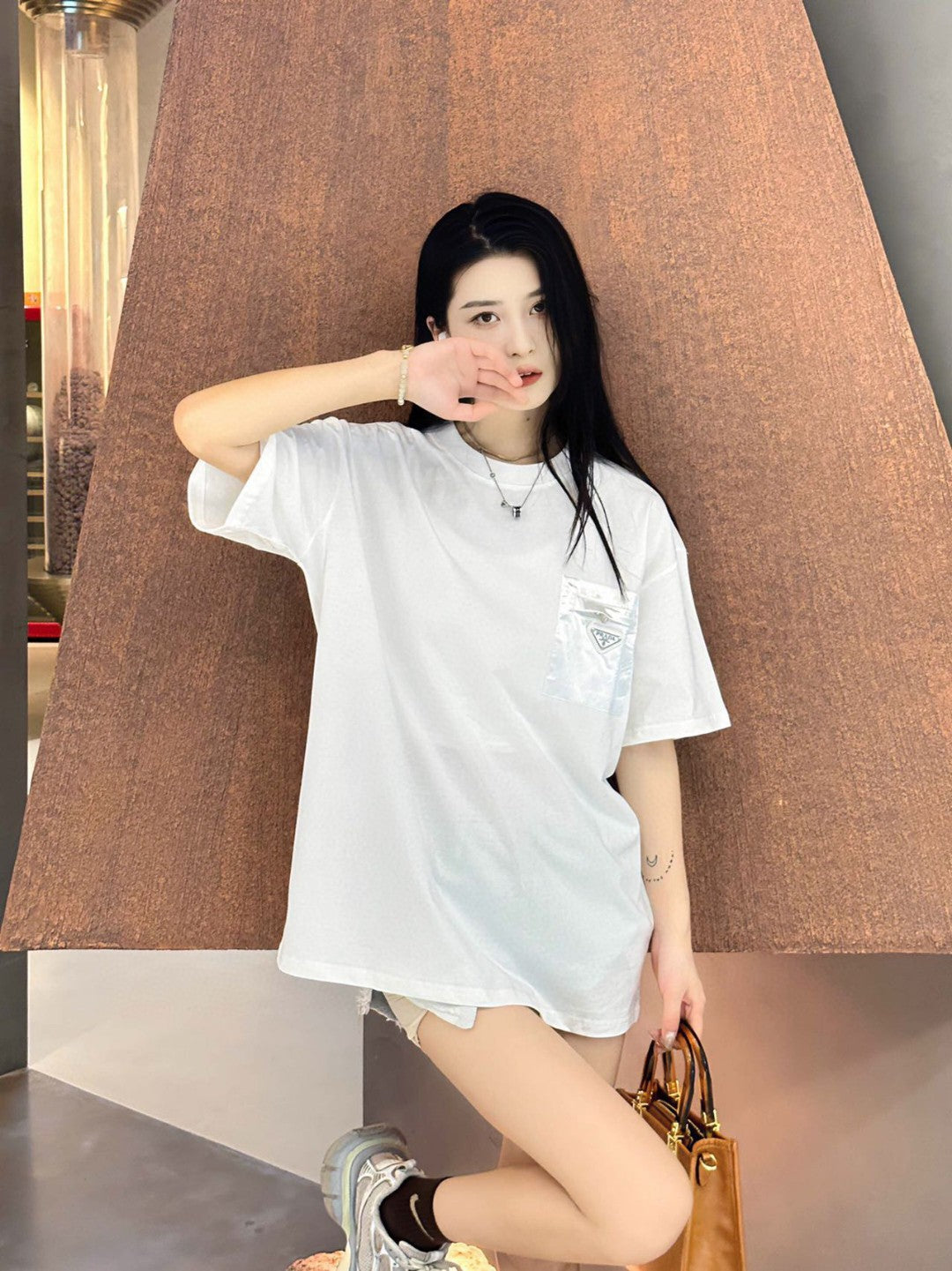 Prada Pocket T-Shirt - logo - replica sneakers