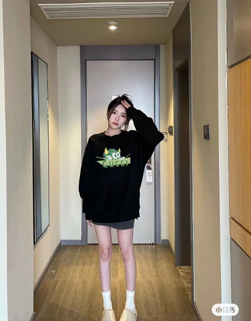 Sudadera Gucci con gráfico de monstruo