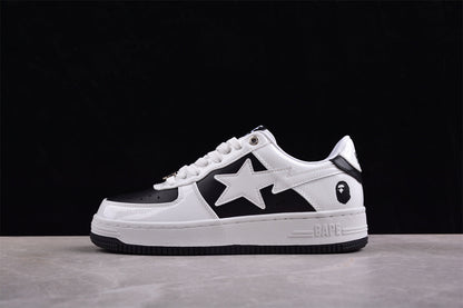 BAPE Sta Low-top Sneakers - Black Unisex Streetwear Limited Edition - **BAPE STA Low-Top Sneakers** Introducing the BAPE STA Low-Top Sneakers, a perfect blend of streetwear