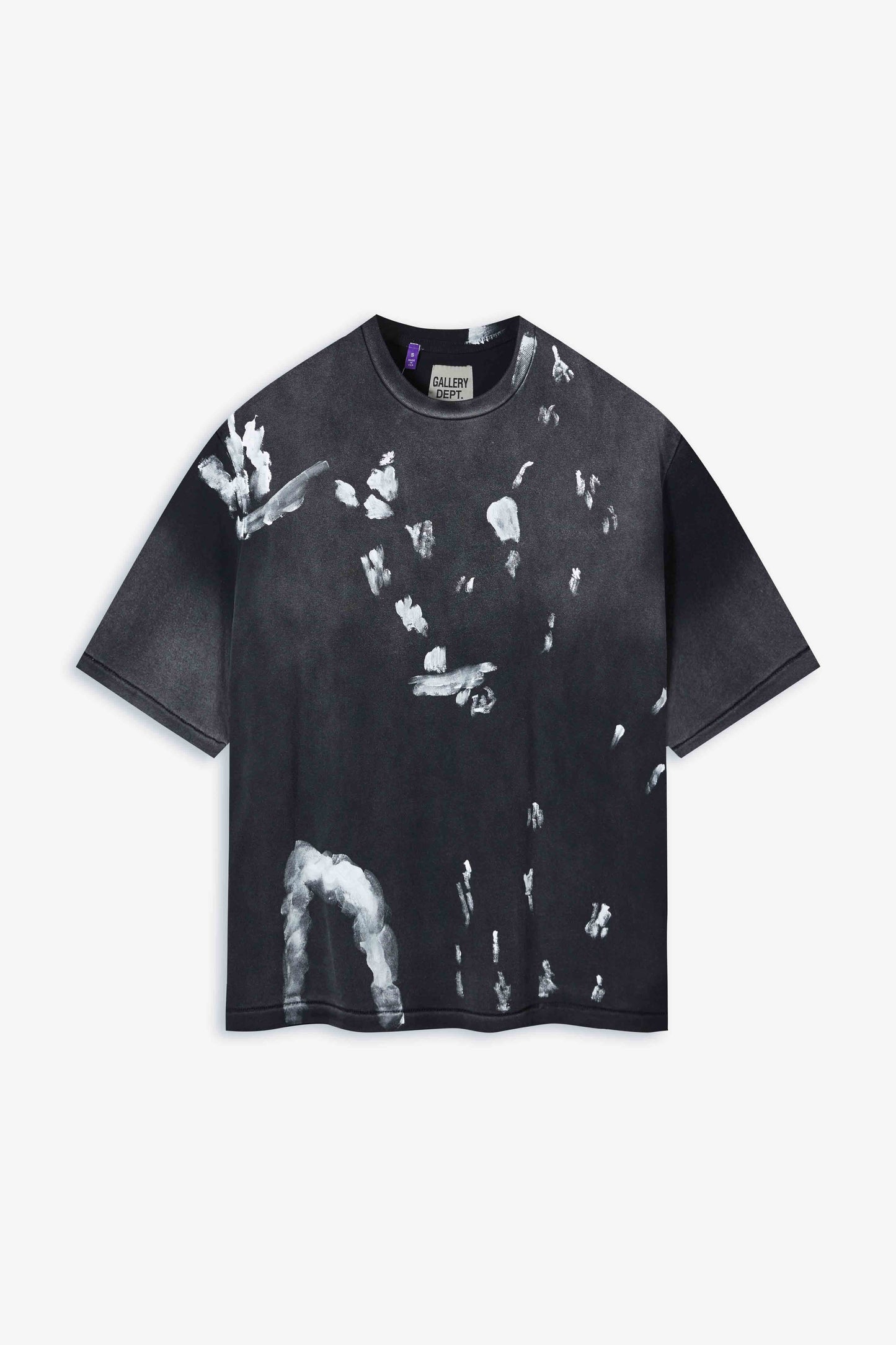 GALLERY Dept Alva New Vintage Tee T-Shirt - Black Unisex Streetwear Limited Edition - Introducing the Gallery Dept. Abstract Art T-Shirt, a statement piece that merges fashion with artistic