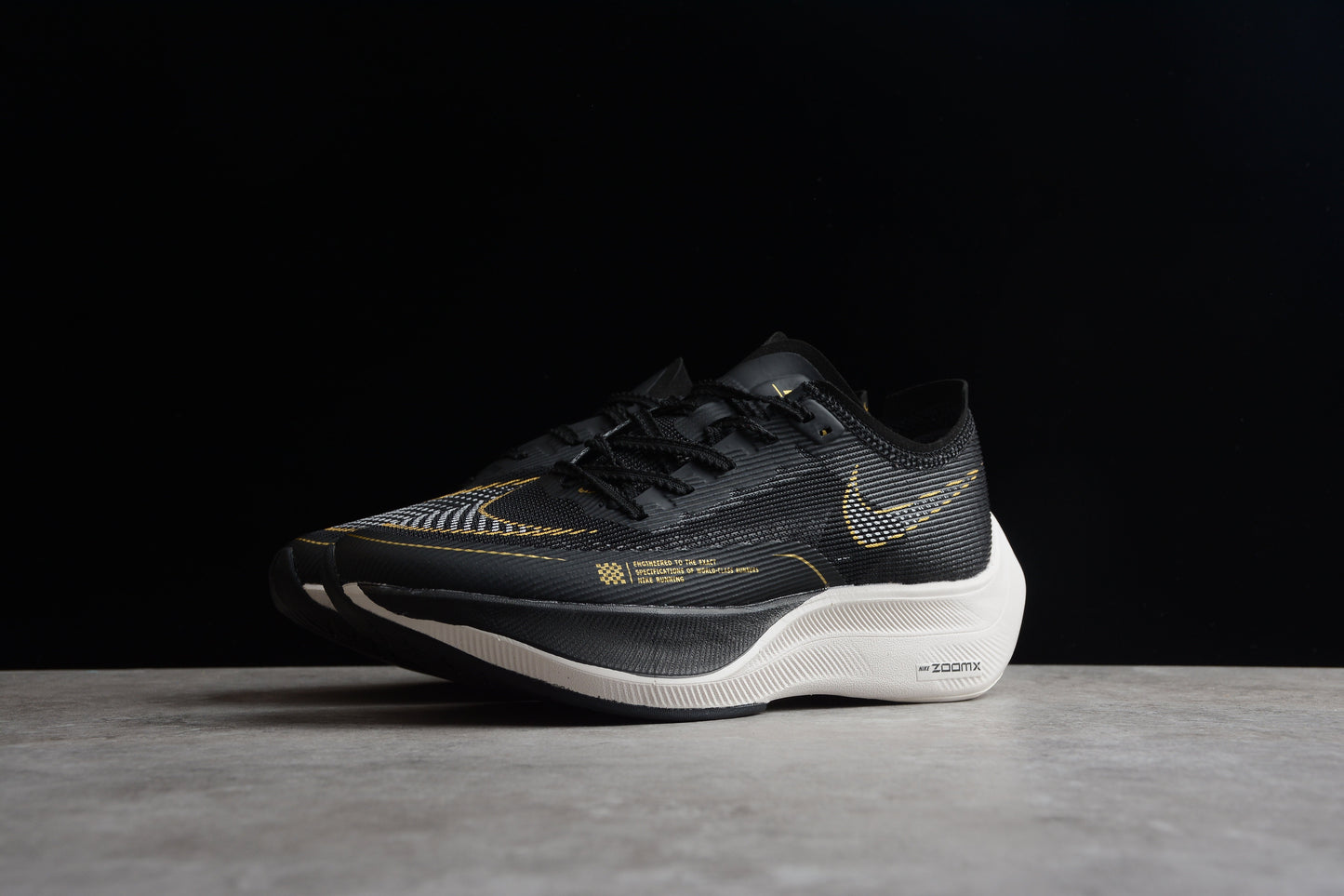Zoom - Vaporfly Ne - T% 2 And White - Black Unisex Streetwear Limited Edition
