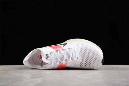 Zoom - Vaporfly Ne - T% 2 And Red Shoes - White Unisex Streetwear Limited Edition - Introducing the Nike ZoomX Vaporfly Next% 2, a pinnacle of performance running shoes designed for