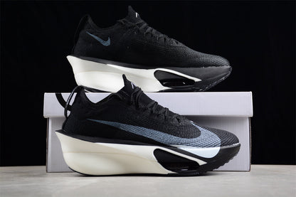 Zoom Alphafly Ne - T% 3 And White - Black Unisex Streetwear Limited Edition - Introducing the Nike Zoom Alphafly NEXT% 3, the ultimate innovation in long-distance running footwear. This