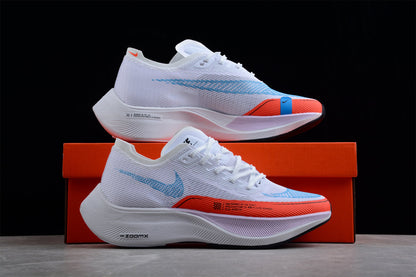 Zoom - Vaporfly Ne - T% 2 And Orange - White Unisex Streetwear Limited Edition - The Nike ZoomX Vaporfly NEXT% 2 is a high-performance running shoe designed for elite runners.