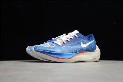 Zoom - Vaporfly Ne - T% 2 Blue And - White Unisex Streetwear Limited Edition - ### Nike ZoomX Vaporfly NEXT% 2 Unleash your full potential with the Nike ZoomX Vaporfly