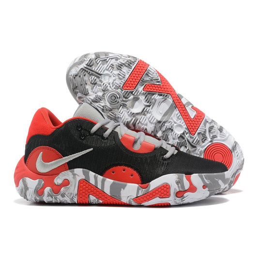 NIKE Pg 6 - Bred Shoes Unisex Streetwear Limited Edition - Introducing the Nike PG 6 x BRED, a dynamic collaboration between Nike and NBA star