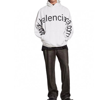 Sudadera oversize Balenciaga Off-White