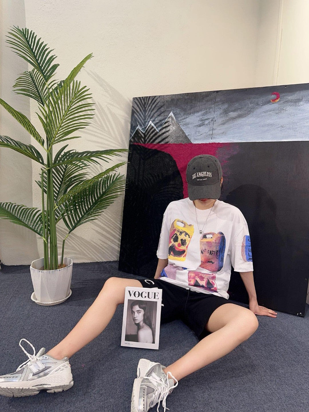 Prada Graphic T-Shirt (White) - logo - replica sneakers