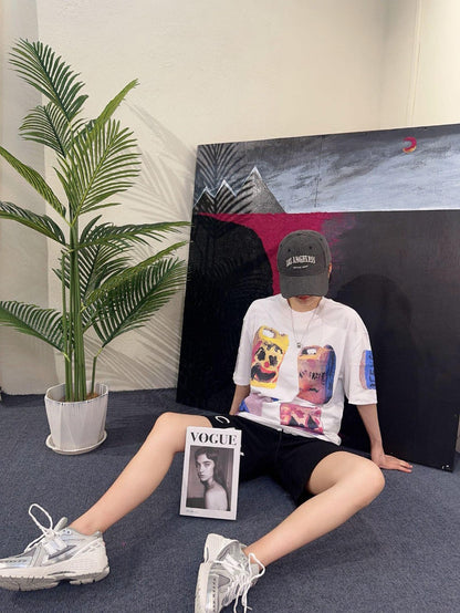 Prada Graphic T-Shirt (White) - logo - replica sneakers