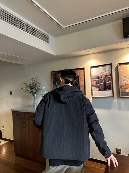 Chaqueta negra con capucha Dior