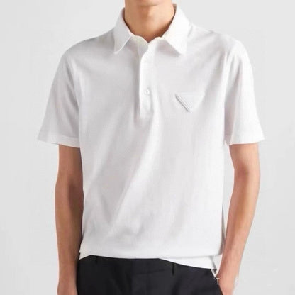 Prada Classic White Polo Shirt - logo - replica sneakers