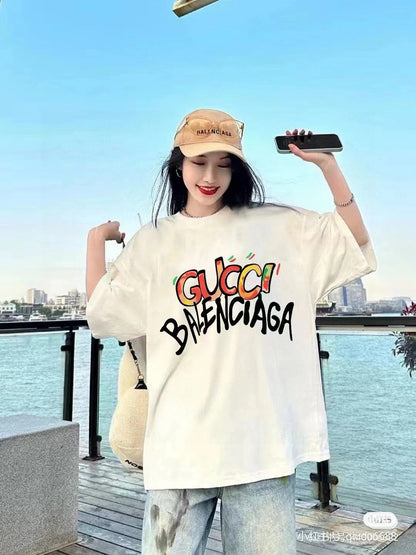 Camiseta de la colaboración Gucci x Balenciaga (Blanca)