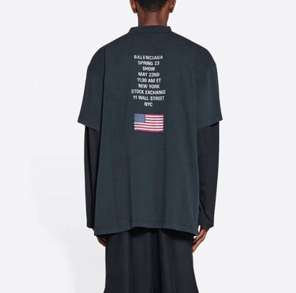 Camiseta con el logo de Balenciaga NYSE