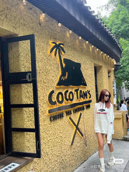 Sudadera blanca Balenciaga