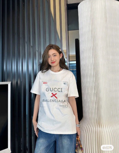 Camiseta de la colaboración Gucci x Balenciaga - Blanca