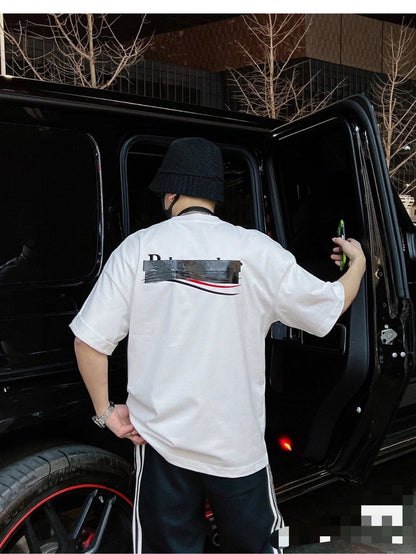 Camiseta de campaña política de Balenciaga (blanca)