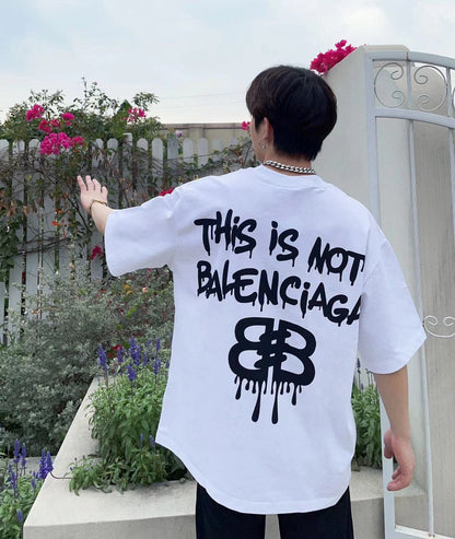 Camiseta Balenciaga Paris (Blanca)