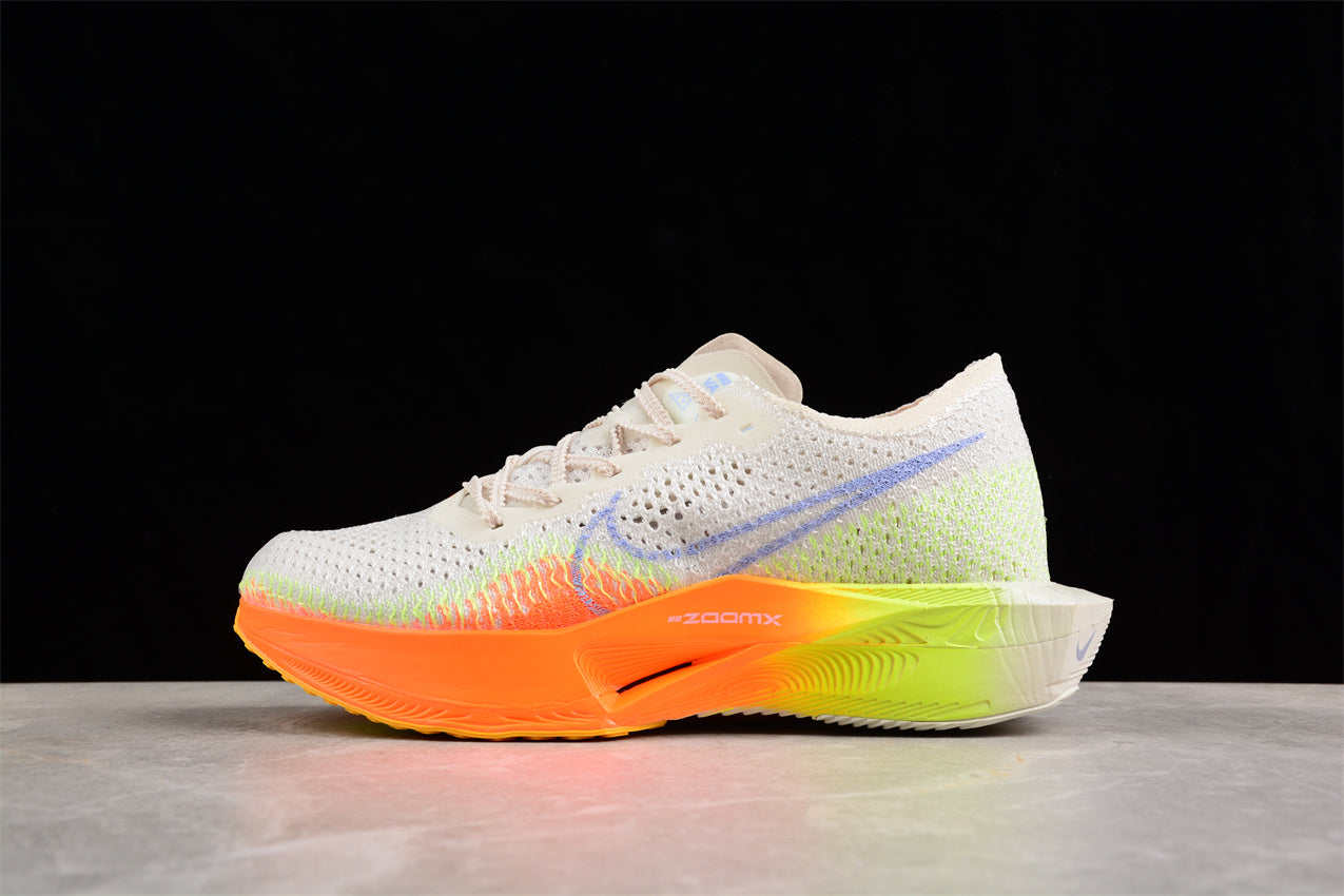 Zoom - Vaporfly Ne - T% 2 White,orange And Blue Shoes Unisex Streetwear Limited Edition - Introducing the Nike ZoomX Vaporfly Next% 2, a revolution in running performance footwear. This model