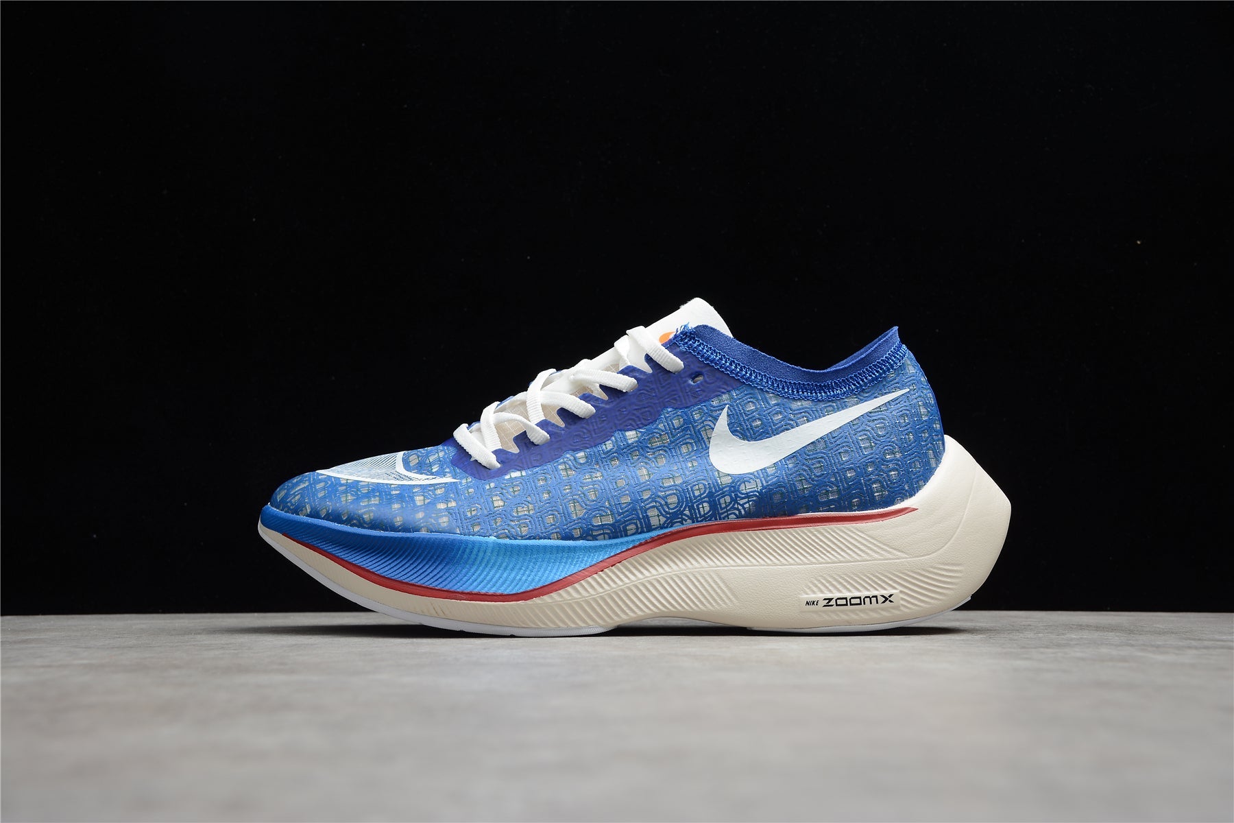 Zoom - Vaporfly Ne - T% 2 Blue And - White Unisex Streetwear Limited Edition - ### Nike ZoomX Vaporfly NEXT% 2 Unleash your full potential with the Nike ZoomX Vaporfly