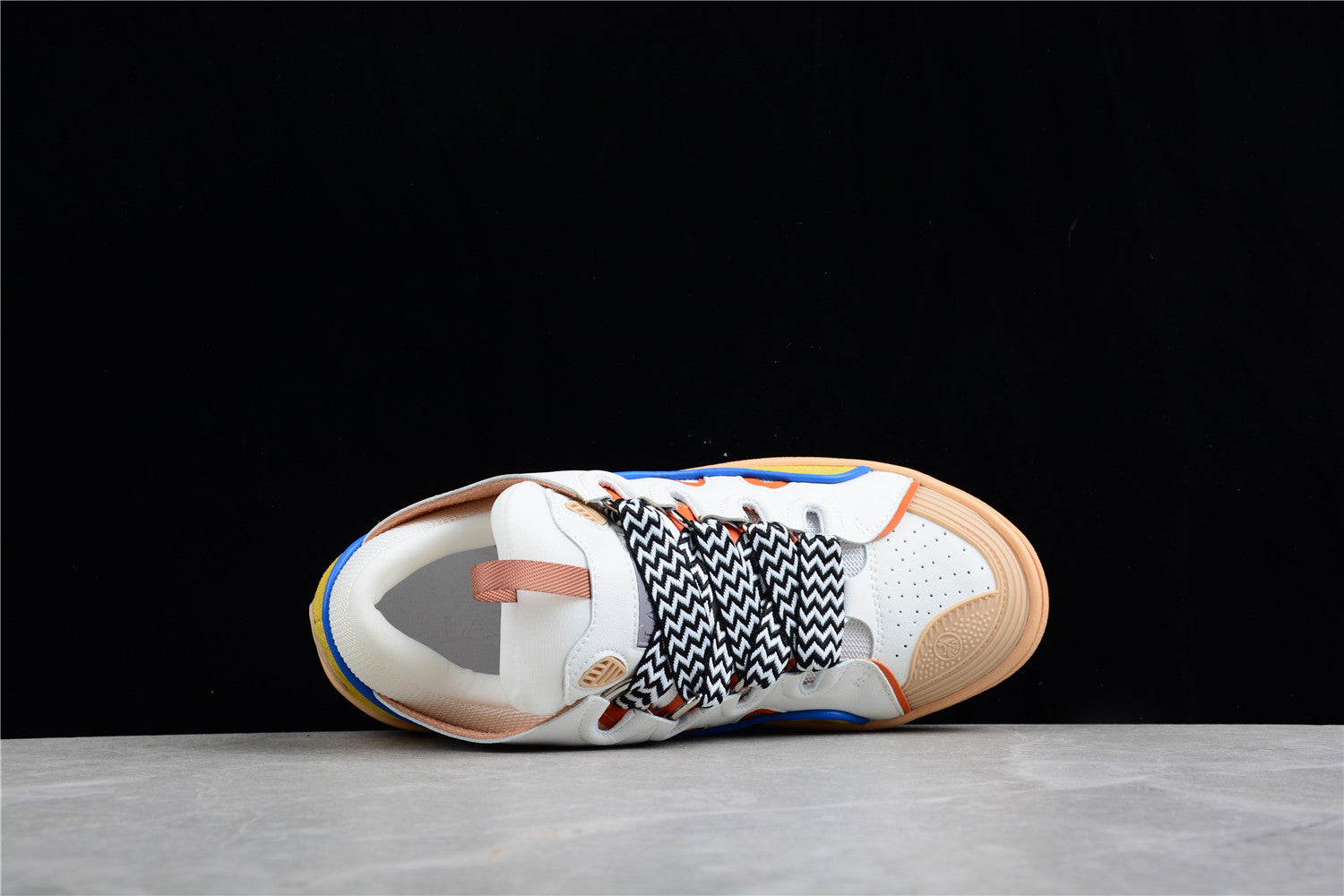 Lanvin Multi-color Sneaker Sneakers - Black Unisex Streetwear Limited Edition - Introducing the Li-Ning x Jimmy Choo Low-Top Sneakers, a vibrant blend of style and functionality.