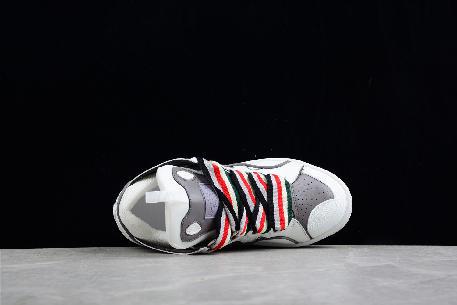 Lanvin And Grey Sneaker T-Shirt - White Unisex Streetwear Limited Edition - ### Lanvin White and Grey Sneaker Elevate your sneaker collection with the Lanvin White and